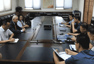 2019在霍州煤电集团供应处进行技术交流