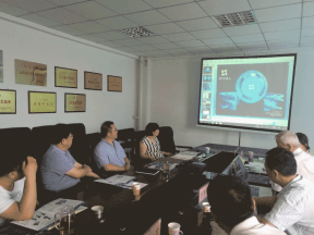 2017年山西晋能装备产业有限公司进行技术交流