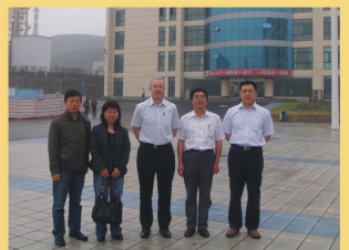 2008年在霍州煤电集团进行技术交流